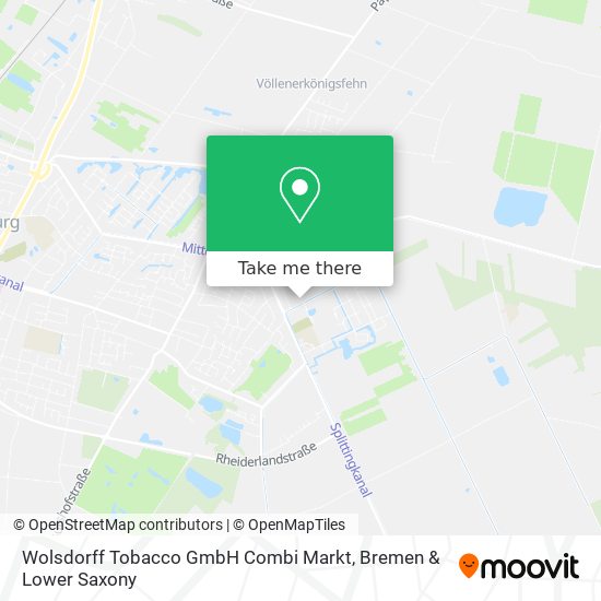 Wolsdorff Tobacco GmbH Combi Markt map