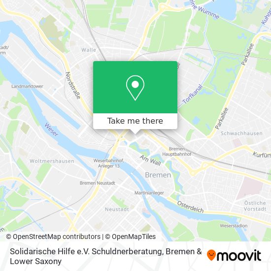 Solidarische Hilfe e.V. Schuldnerberatung map