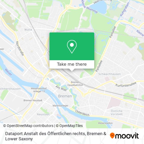 Dataport Anstalt des Öffentlichen rechts map
