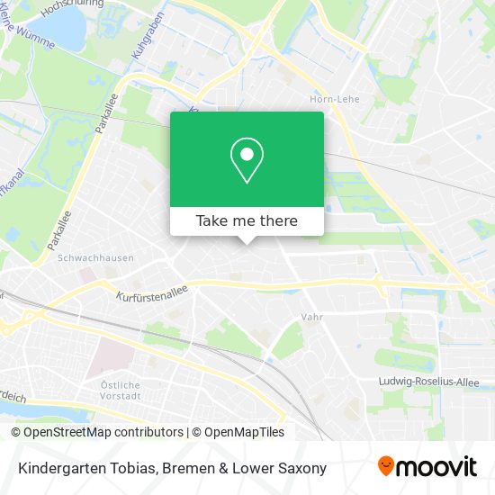 Kindergarten Tobias map