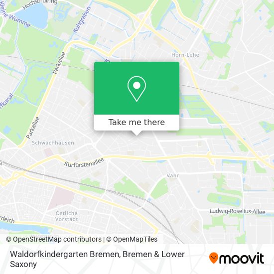 Waldorfkindergarten Bremen map