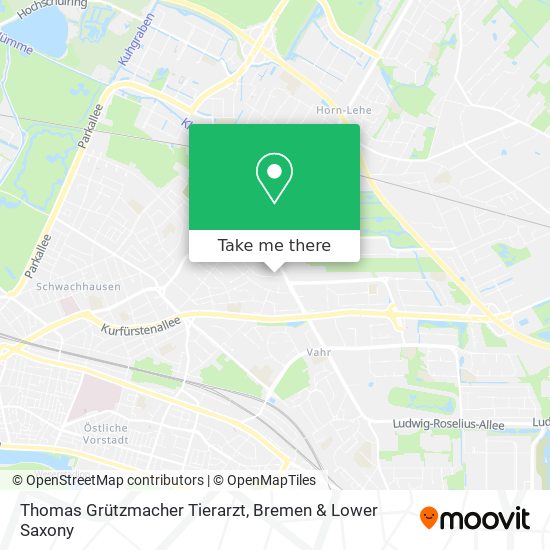 Thomas Grützmacher Tierarzt map