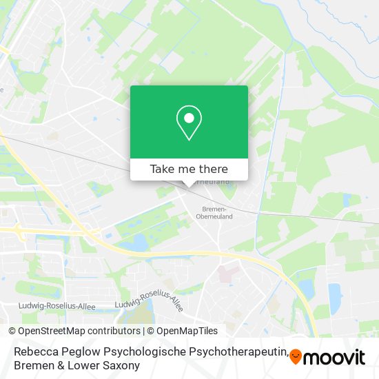 Rebecca Peglow Psychologische Psychotherapeutin map