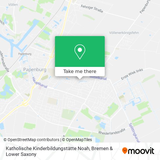 Katholische Kinderbildungstätte Noah map