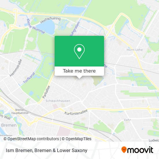 Ism Bremen map