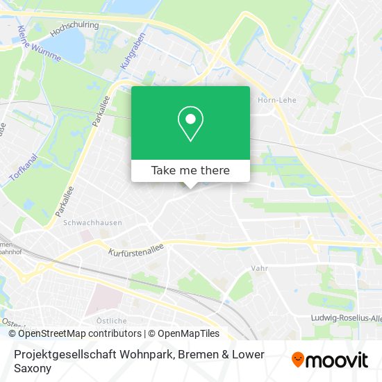 Карта Projektgesellschaft Wohnpark