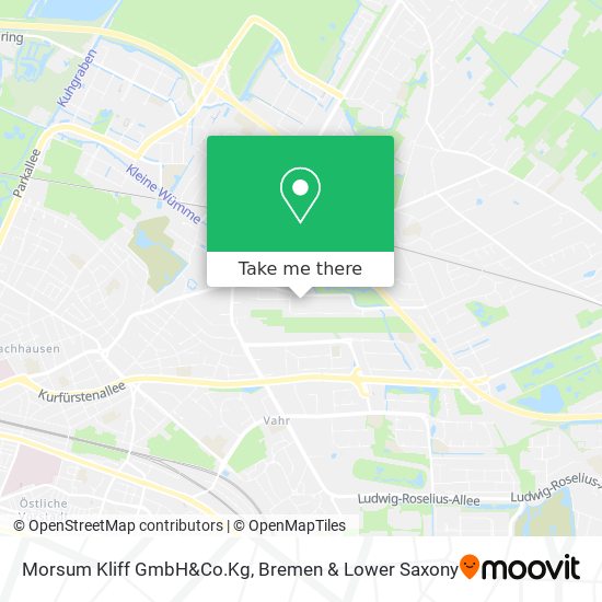 Morsum Kliff GmbH&Co.Kg map