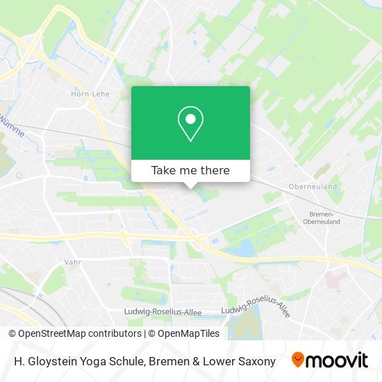 Карта H. Gloystein Yoga Schule