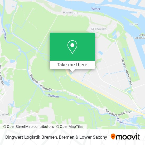 Dingwert Logistik Bremen map