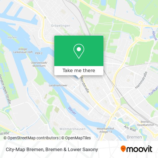 City-Map Bremen map