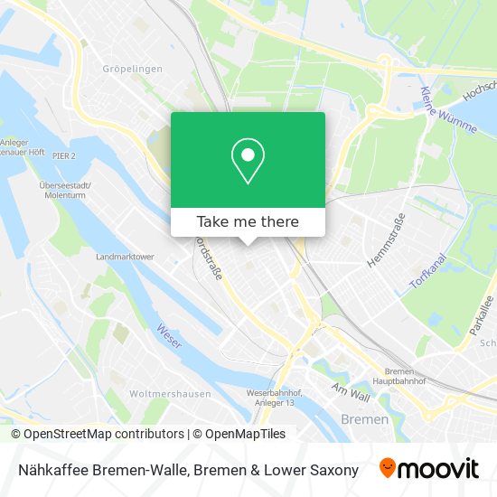 Nähkaffee Bremen-Walle map