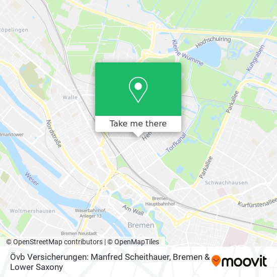 Övb Versicherungen: Manfred Scheithauer map