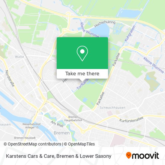 Karstens Cars & Care map