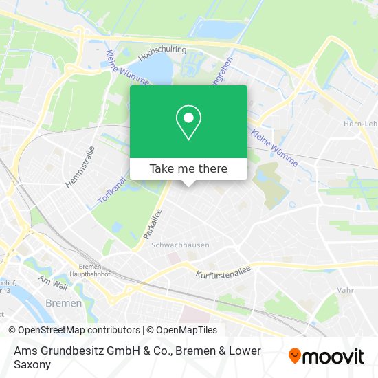 Ams Grundbesitz GmbH & Co. map