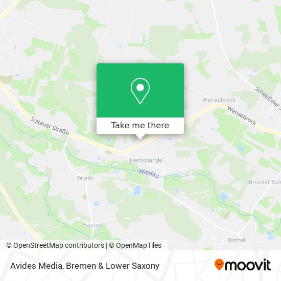 Avides Media map