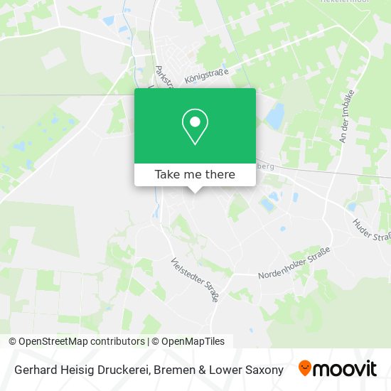 Gerhard Heisig Druckerei map