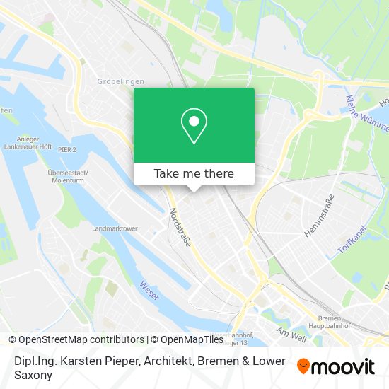Dipl.Ing. Karsten Pieper, Architekt map