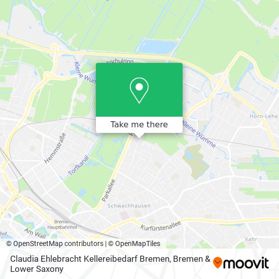 Claudia Ehlebracht Kellereibedarf Bremen map