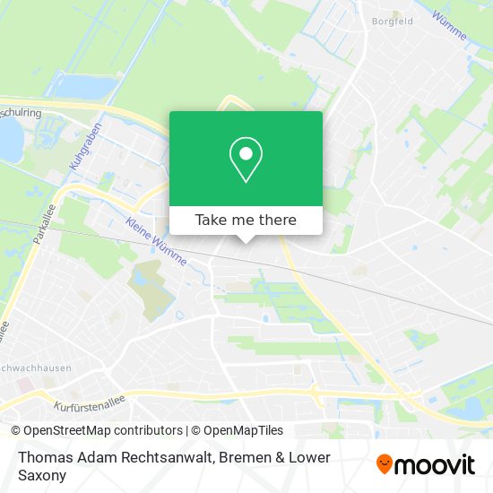 Thomas Adam Rechtsanwalt map