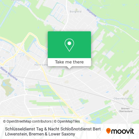 Schlüsseldienst Tag & Nacht Schloßnotdienst Bert Löwenstein map