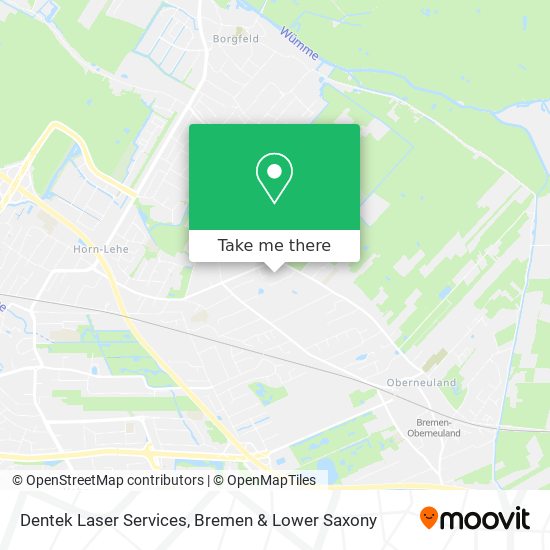 Dentek Laser Services map