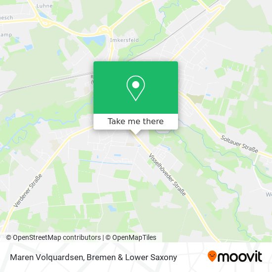 Maren Volquardsen map