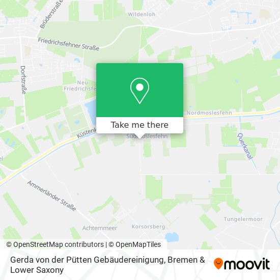 Gerda von der Pütten Gebäudereinigung map