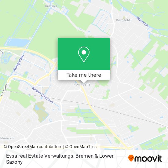 Evsa real Estate Verwaltungs map