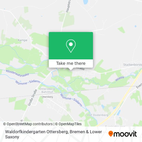 Waldorfkindergarten Ottersberg map