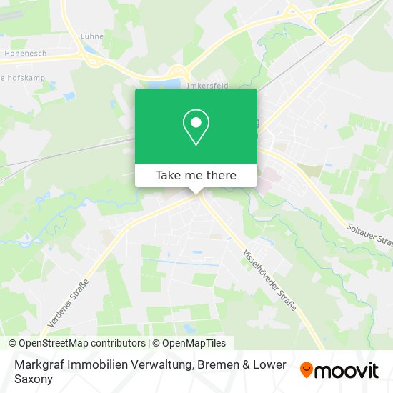 Markgraf Immobilien Verwaltung map