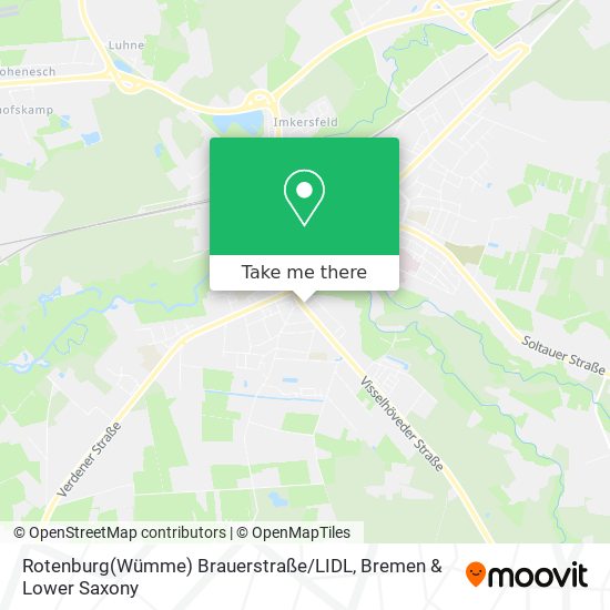 Rotenburg(Wümme) Brauerstraße / LIDL map