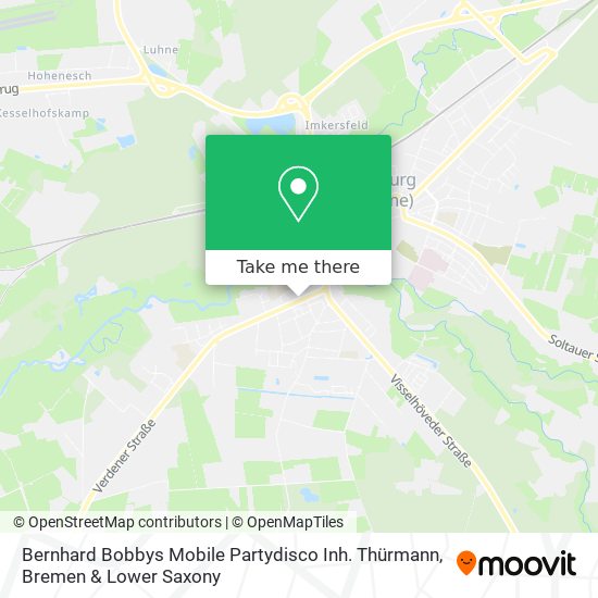 Bernhard Bobbys Mobile Partydisco Inh. Thürmann map
