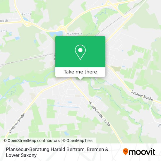 Карта Plansecur-Beratung Harald Bertram