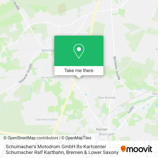 Карта Schumacher's Motodrom GmbH Rs-Kartcenter Schumacher Ralf Kartbahn