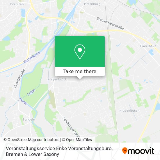 Veranstaltungsservice Enke Veranstaltungsbüro map