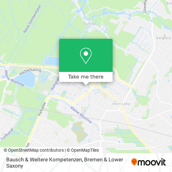 Bausch & Weitere Kompetenzen map