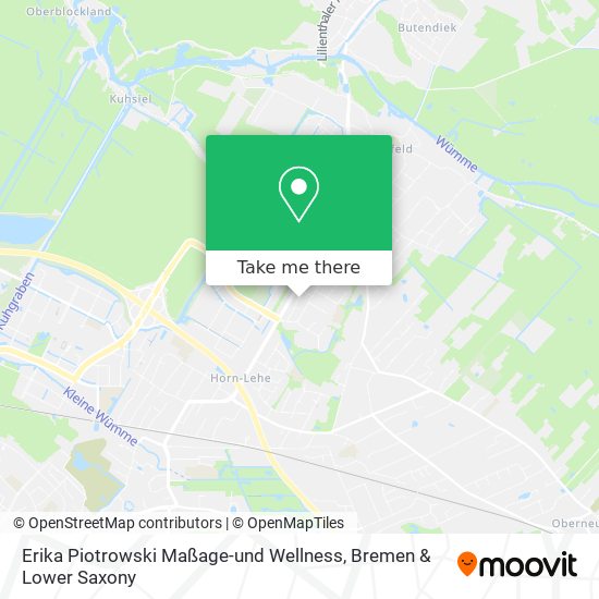 Erika Piotrowski Maßage-und Wellness map