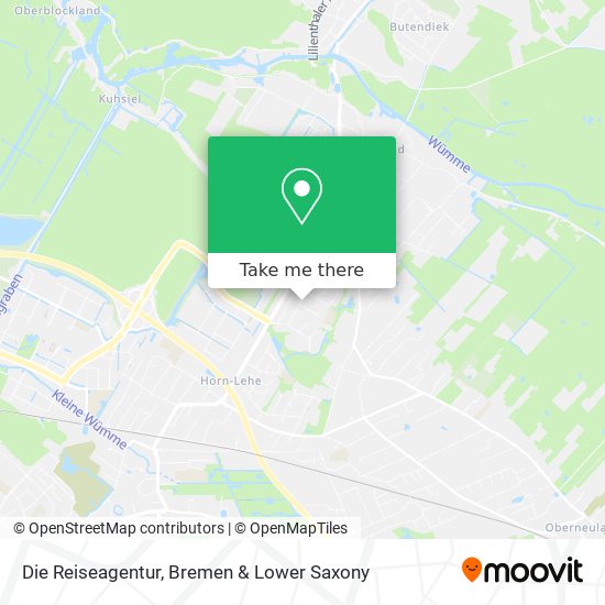 Die Reiseagentur map