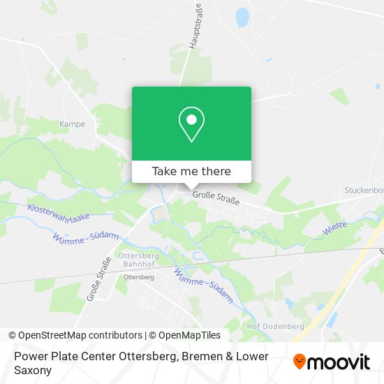 Карта Power Plate Center Ottersberg