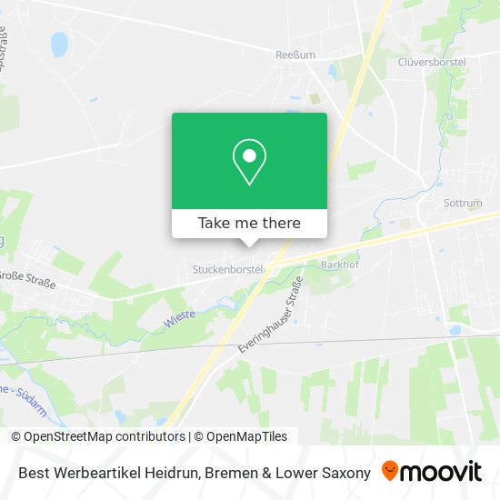 Best Werbeartikel Heidrun map