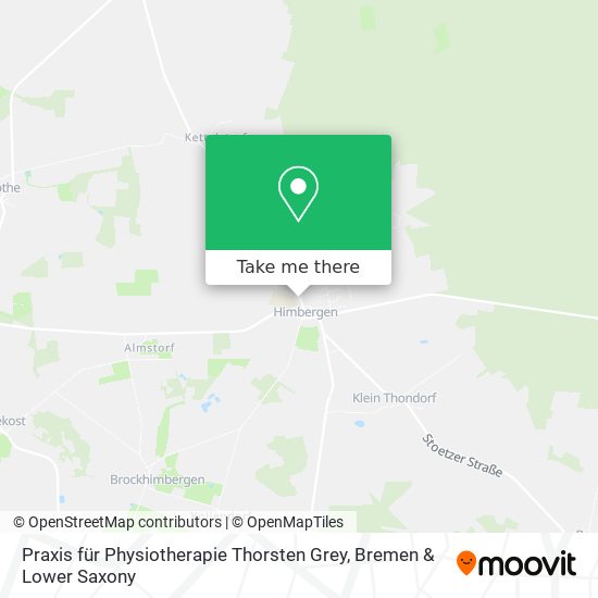 Praxis für Physiotherapie Thorsten Grey map