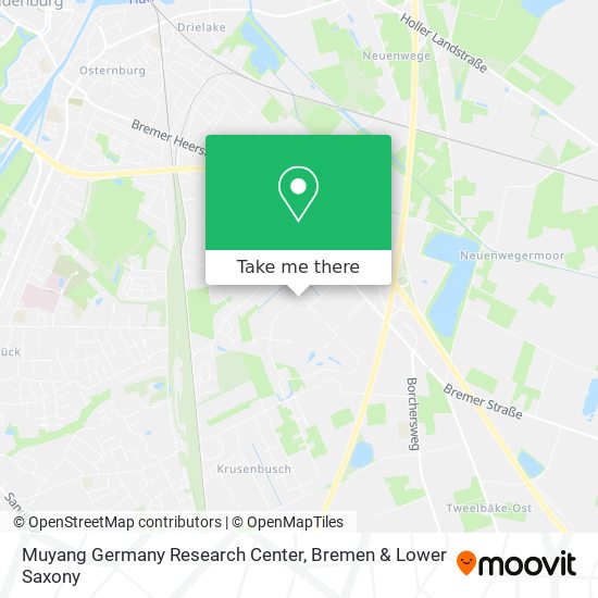 Muyang Germany Research Center map