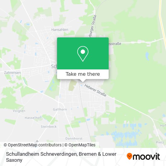 Schullandheim Schneverdingen map