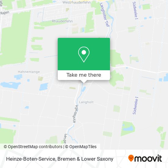 Heinze-Boten-Service map