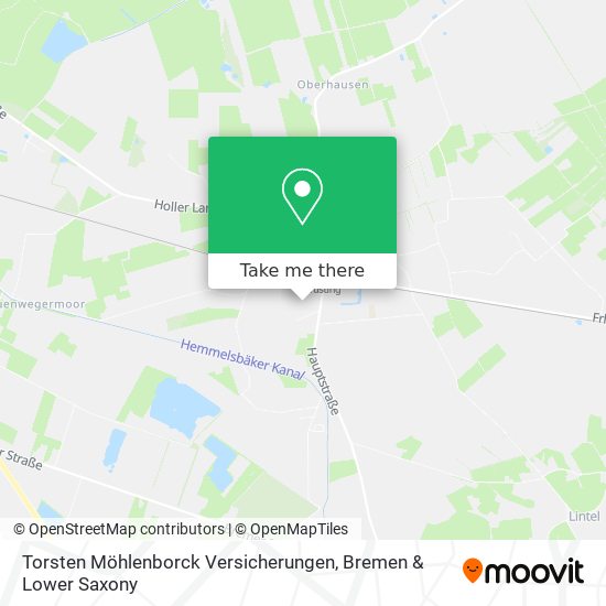 Torsten Möhlenborck Versicherungen map