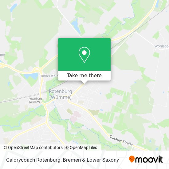 Calorycoach Rotenburg map