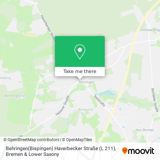 Behringen(Bispingen) Haverbecker Straße (L 211) map