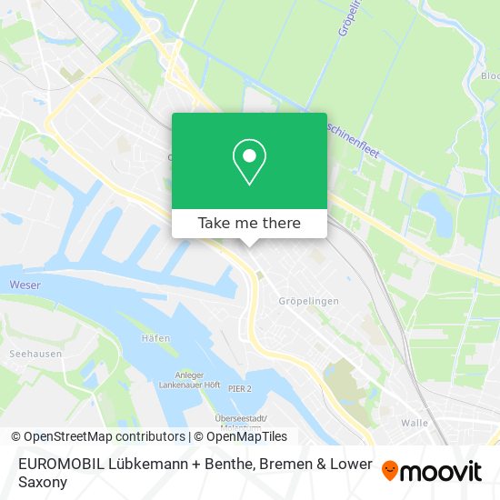 EUROMOBIL Lübkemann + Benthe map