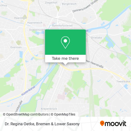 Dr. Regina Oetke map