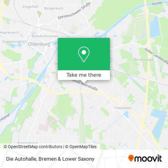 Die Autohalle map